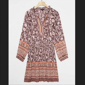 Anthropologie Boho Alyce Mini Dress Size 1x NWT